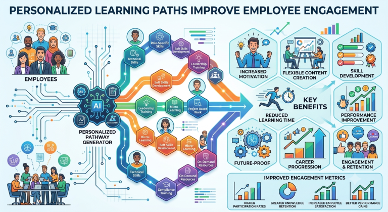 Personalized Learning Paths Improve Employee Engagement