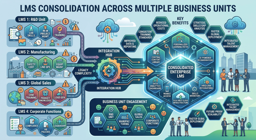 LMS Consolidation Across Multiple Business Units