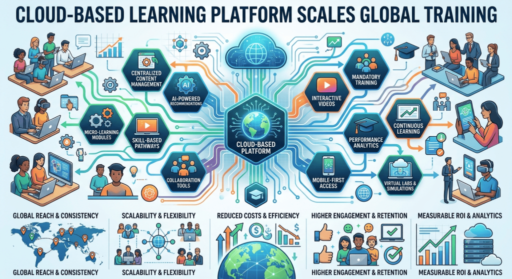 Cloud-Based Learning Platform Scales Global Training