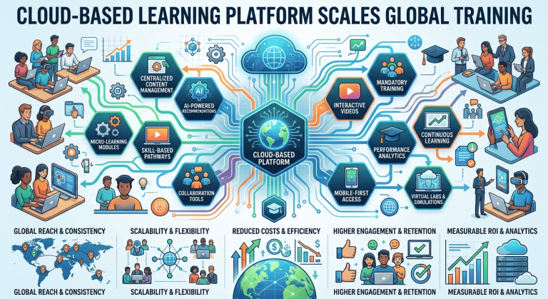Cloud-Based Learning Platform Scales Global Training